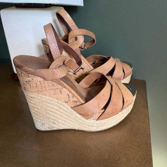 Jimmy Choo Pallet Espadrille Wedges Size 39.5 | 9.5 - Picture 4 of 9